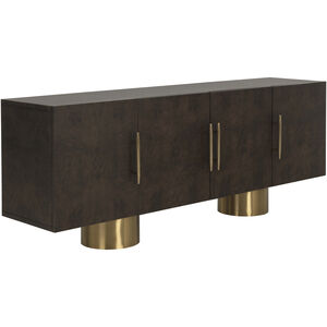 Kresteven 80 X 19.75 inch Gold with Brown Sideboard
